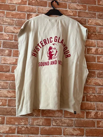 HYSTERIC GLAMOUR ノースリーブ トレーナー