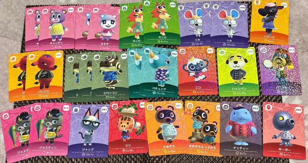 あつまれどうぶつの森 amiiboカード 28枚まとめ売り ダブりあり