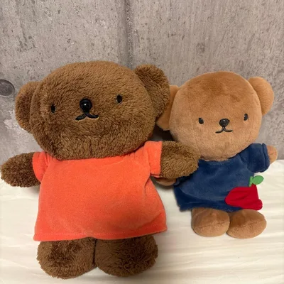 ミッフィー ボリス ぬいぐるみ 2体セット