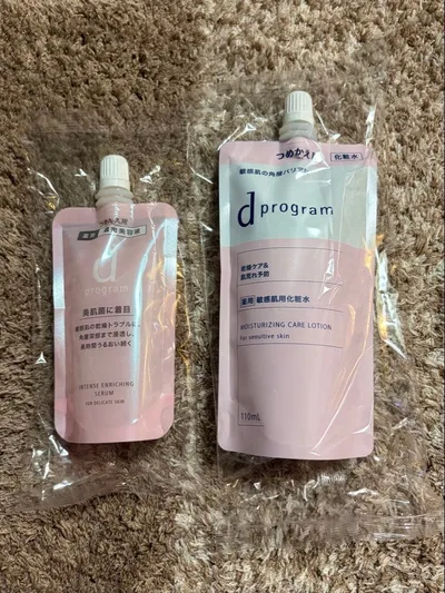 dプログラム 化粧水 美容液 詰め替えセット