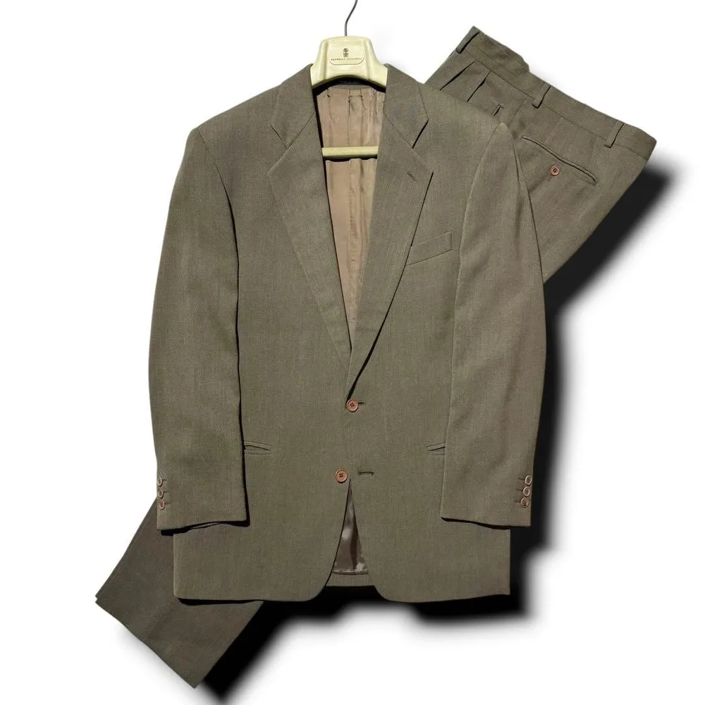 1992s Emporio Armani wool viscose suits