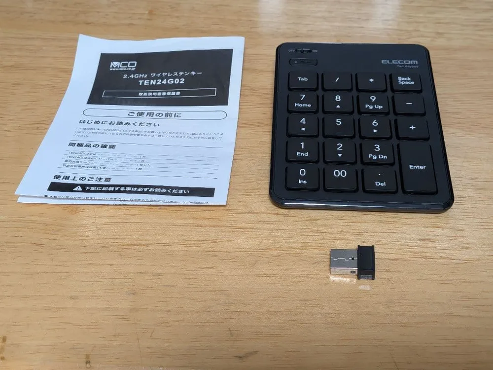 ELECOM ワイヤレステンキー TK-TDP019