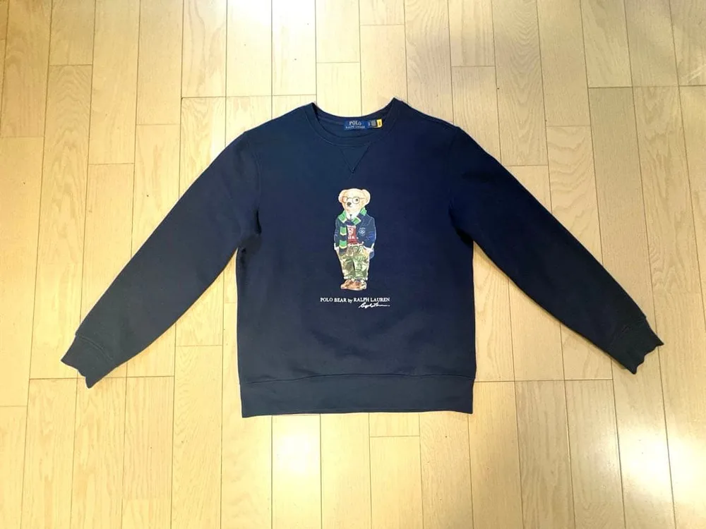 POLO RALPH LAUREN ポロベア スウェット ネイビー S