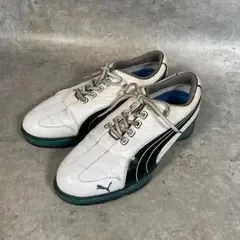 【人気】PUMA プーマ CELL ゴルフシューズ 25.5cm 白