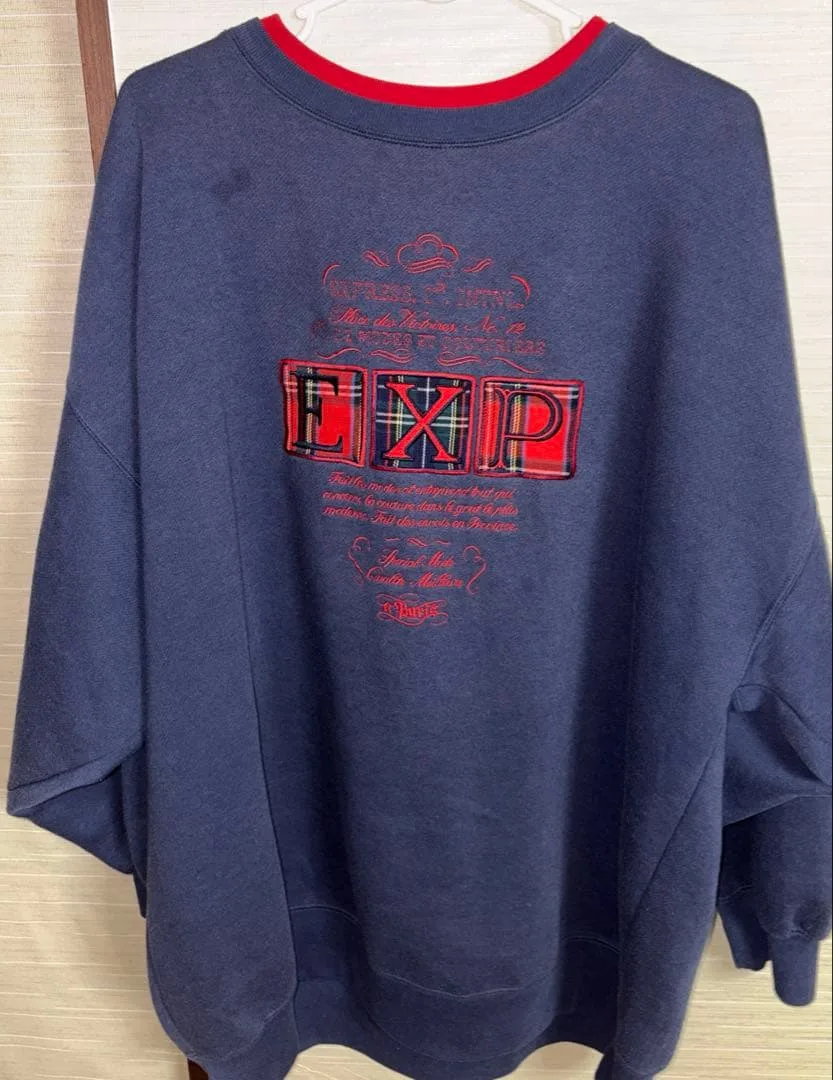 【90sヴィンテージ】EXPRESS 刺繍ロゴ スウェット M
