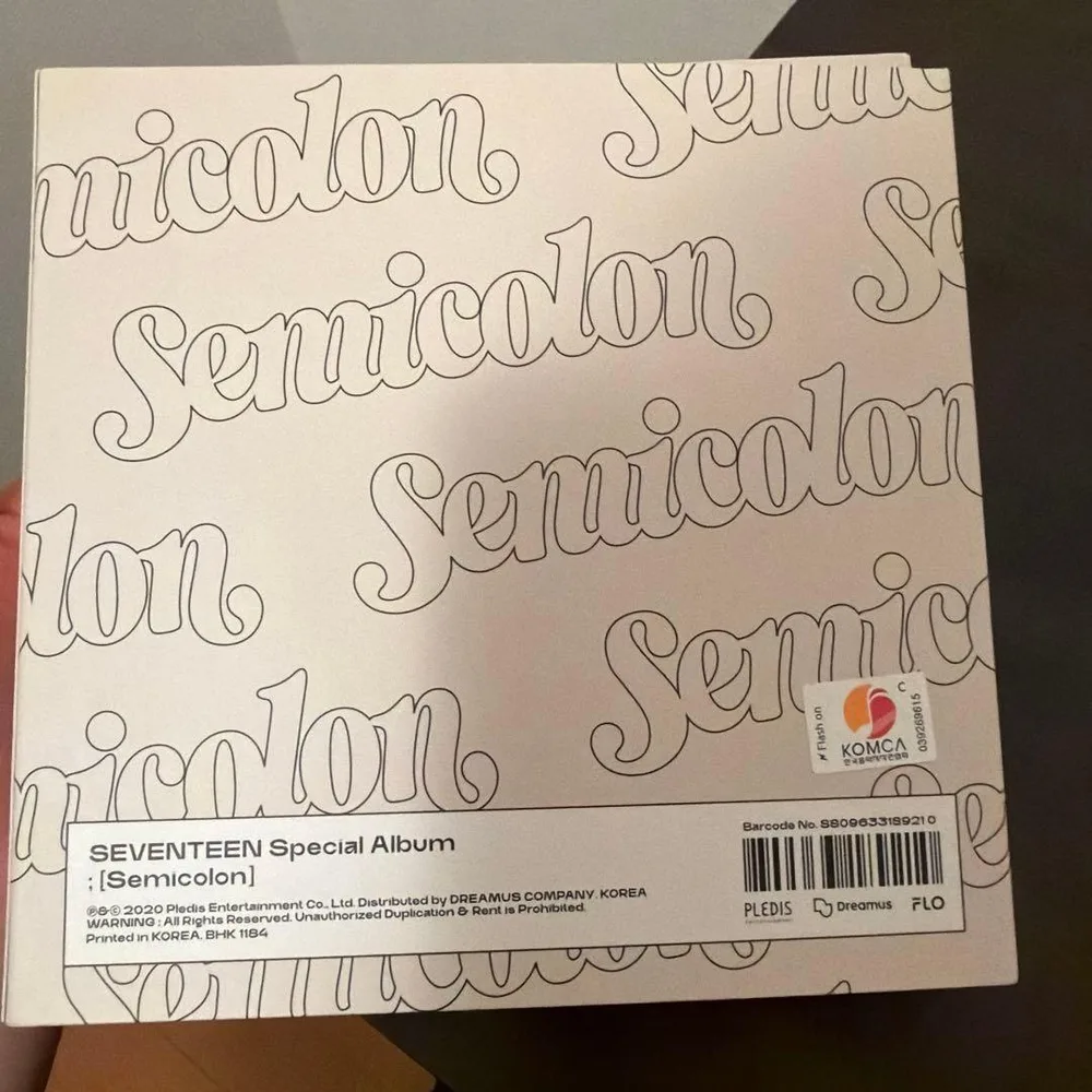 SEVENTEEN Special Album Semicolon