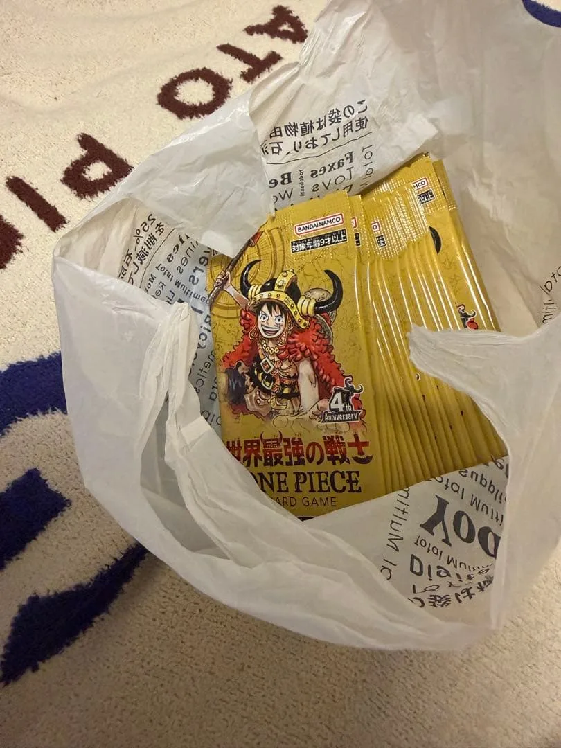 【BOX封入率一致】 世界最強の戦士 24パック テープカット パックのみ