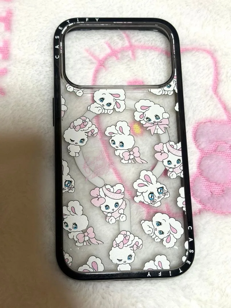 iPhone17Pro CASETIFY ケース うさぎ フォクシー ウサギ