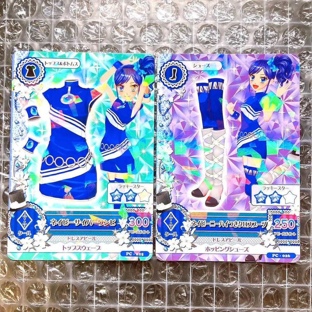 アイカツ ネイビーサイバーワンピ 霧矢あおい プロモ PC 旧カツ