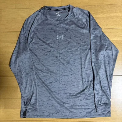 UNDER ARMOUR アンダーアーマー 長袖 アンダーシャツ 2XL グレー