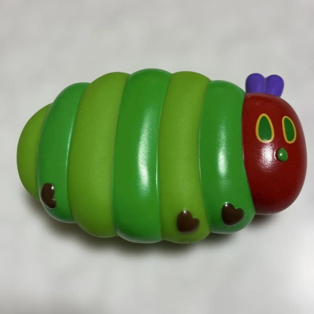 はらぺこあおむし ソフビ はらぺこあおむし にぎにぎぷーぷー 玩具 フィギュア