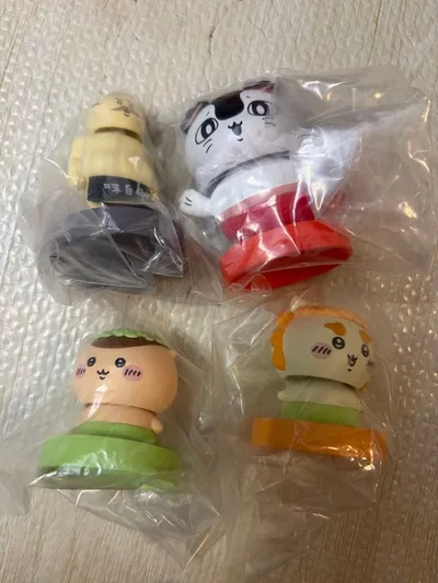 映画ちいかわ ふりふりヘッドフィギュア ✖︎4