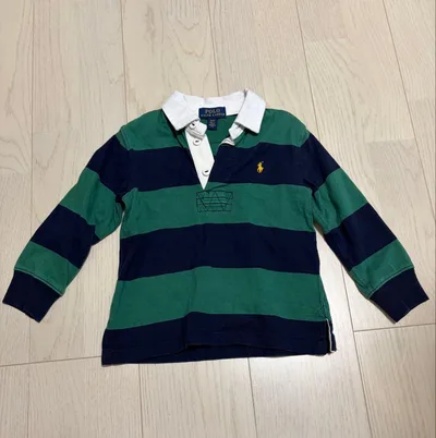 RALPH LAUREN ラガーシャツ 長袖 2T