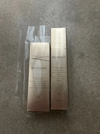 QUALIA ベルクアージュ エッセンス&エンリッチクリーム セット