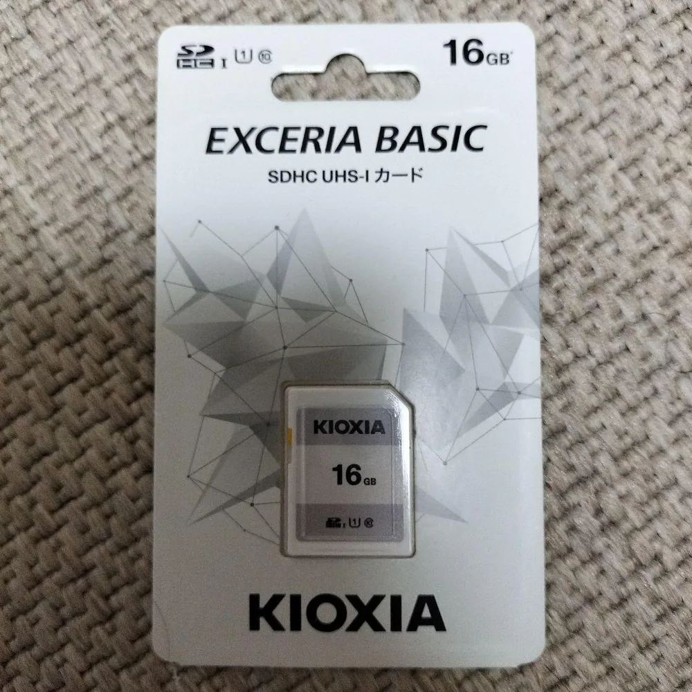 KIOXIA SDHCカード 16GB EXCERIA BASIC