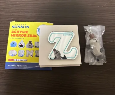 スンスン シークレット アクリル ミラー シール めじるしアクセサリー ゾンゾン