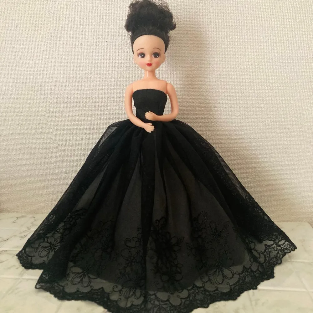 No.1*手縫いリカちゃんドレス*ビスチェチュールレースドレス*プリンセス