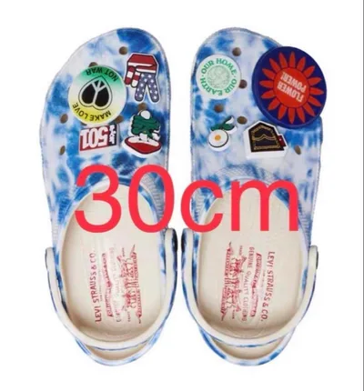 30cm Levi's crocs リーバイス クロックス
