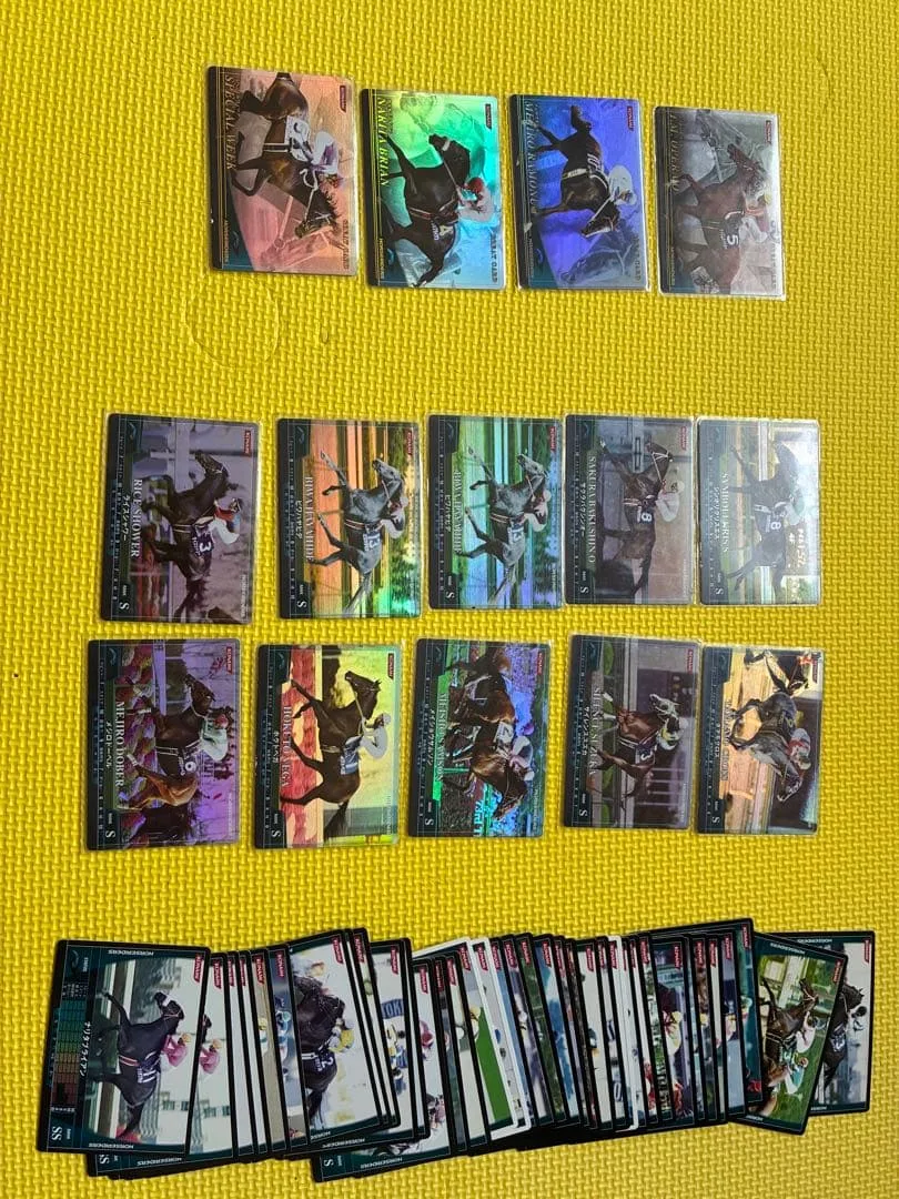 KONAMI HORSERIDERS 競走馬トレーディングカード 大量セット