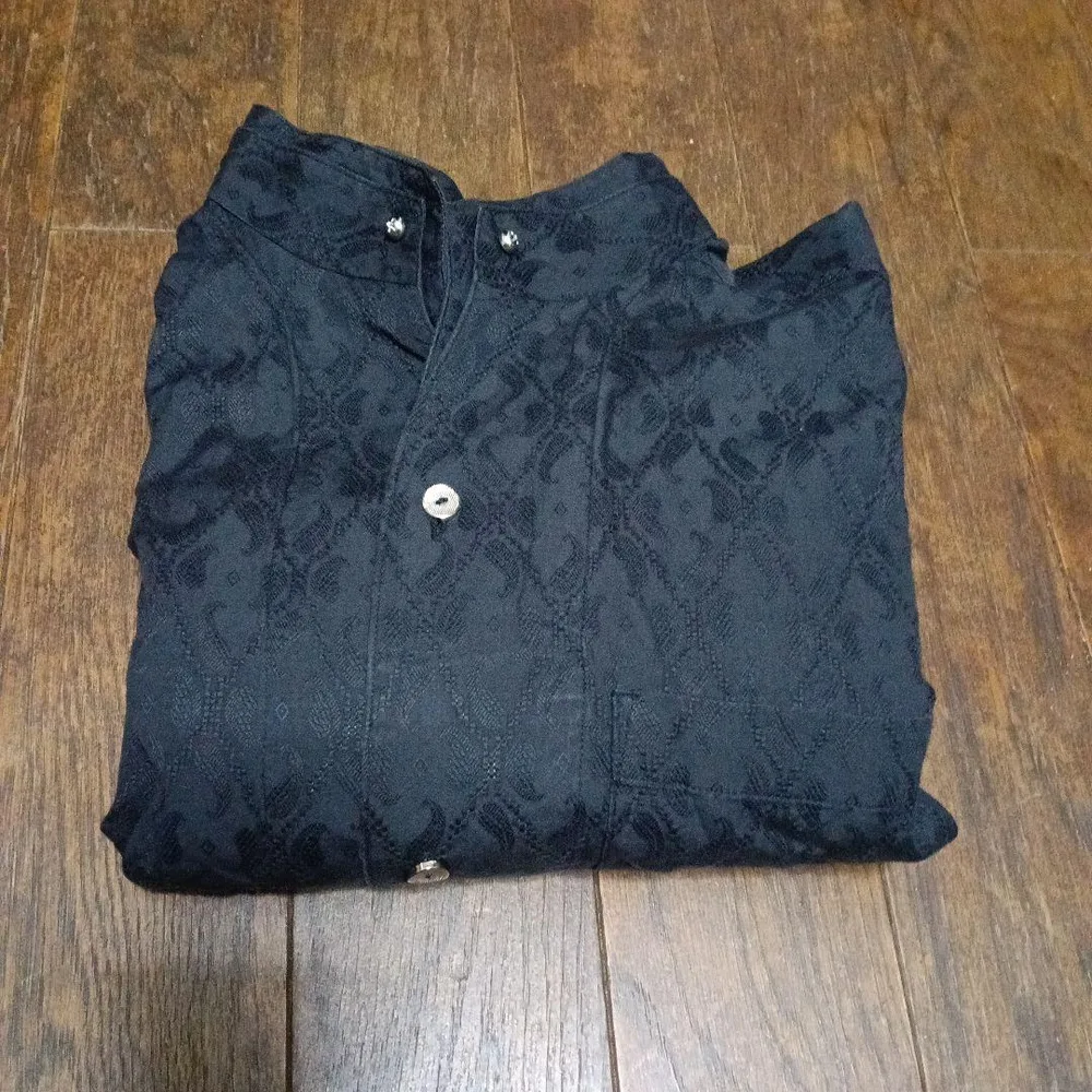 BBCO COLLECTION 長袖シャツ ブラック