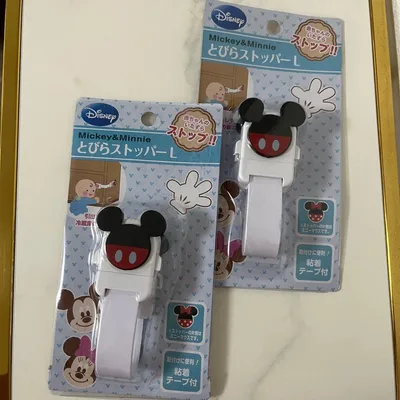 ディズニー ミッキー&ミニー とびらストッパーL 2個セット