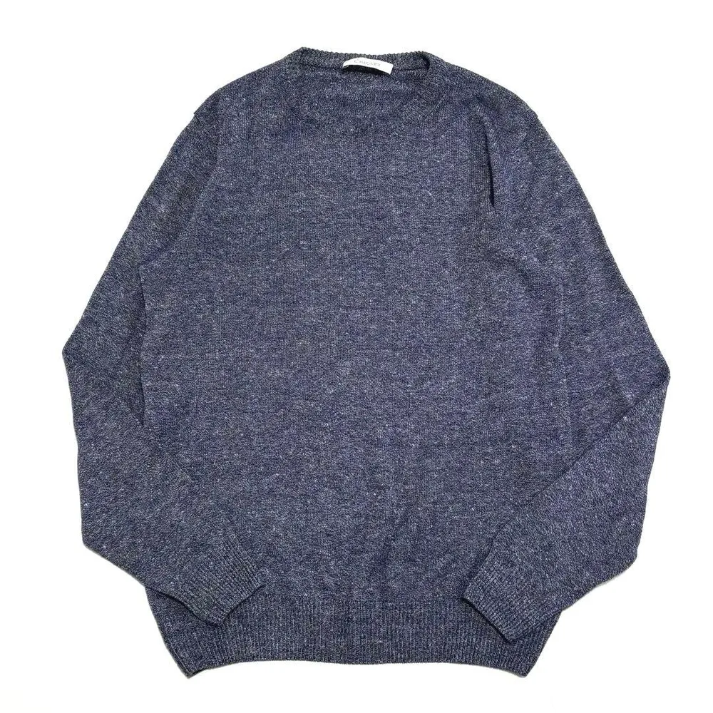 【美品】Cruciani クルチアーニ クルーネック ニット セーター 薄手