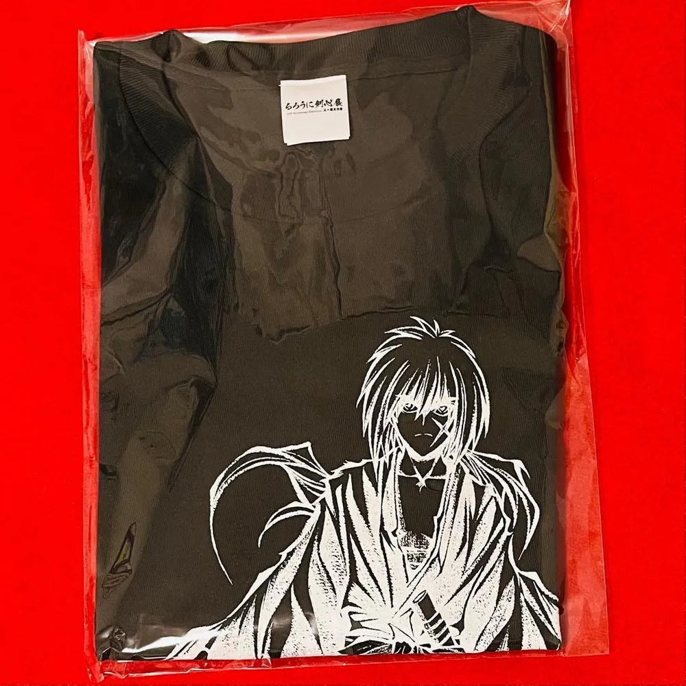 Tシャツ/緋村剣心 Lサイズ るろうに剣心展