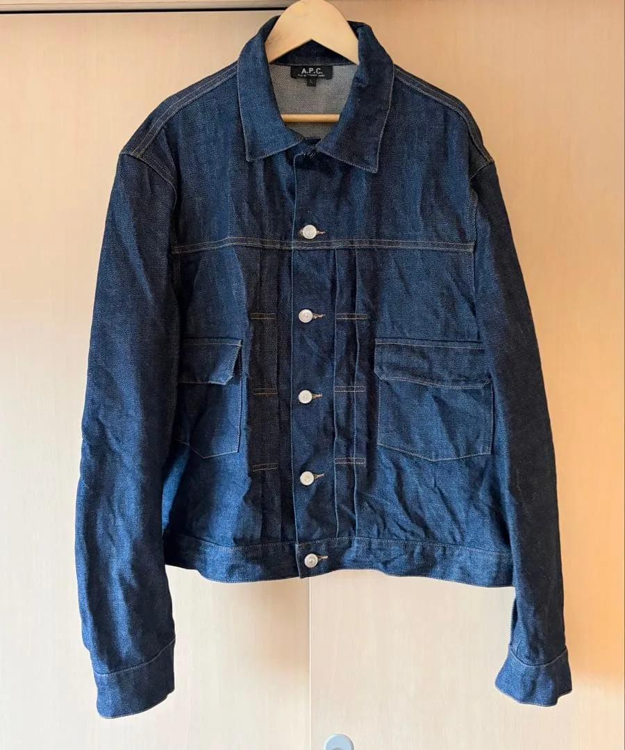 超美品‼️稀少サイズ‼️A.P.C. デニムジャケット L日本製