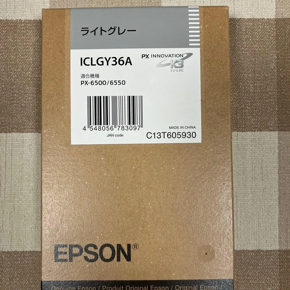 エプソン純正インクカートリッジ ICLGY36A ライトグレー❺