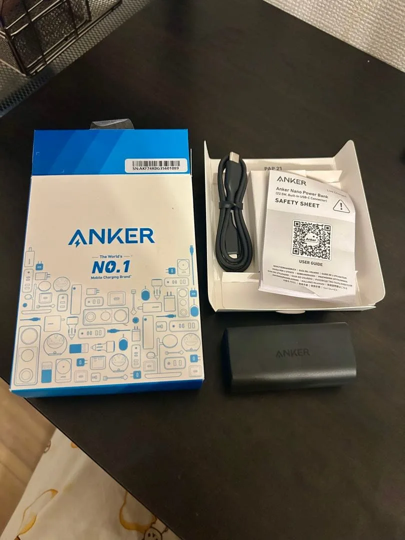 Anker Nano Power Bank ブラック
