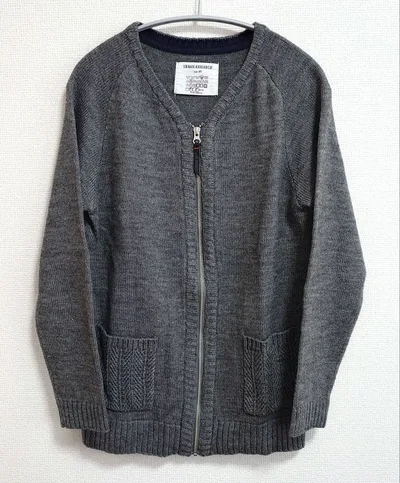 URBAN RESEARCH ジップアップ カーディガン グレー 40