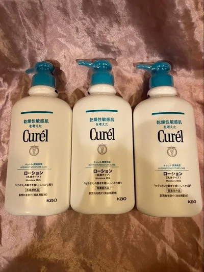 Curel キュレル ローション 乳液タイプ 410ml 3本セット