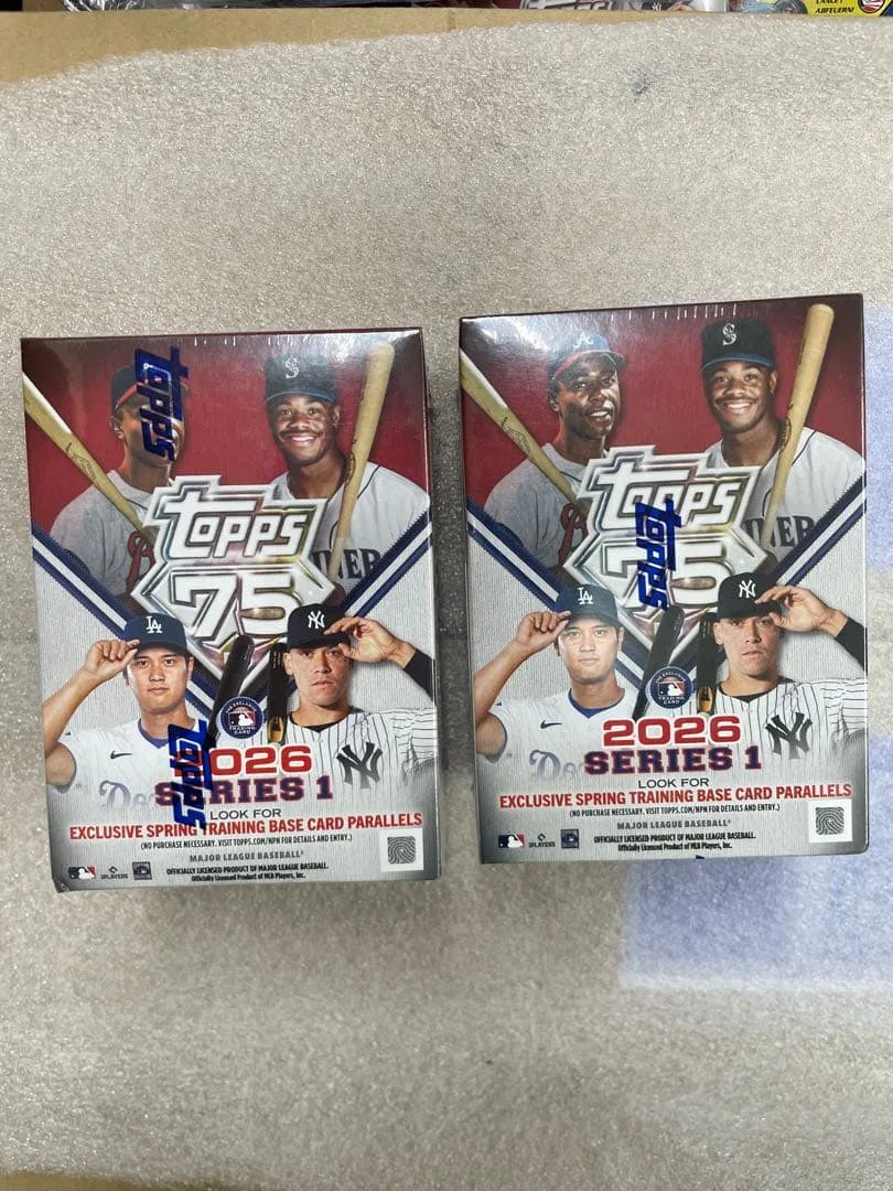 2026 Topps Series 1 Baseball Value Box2個