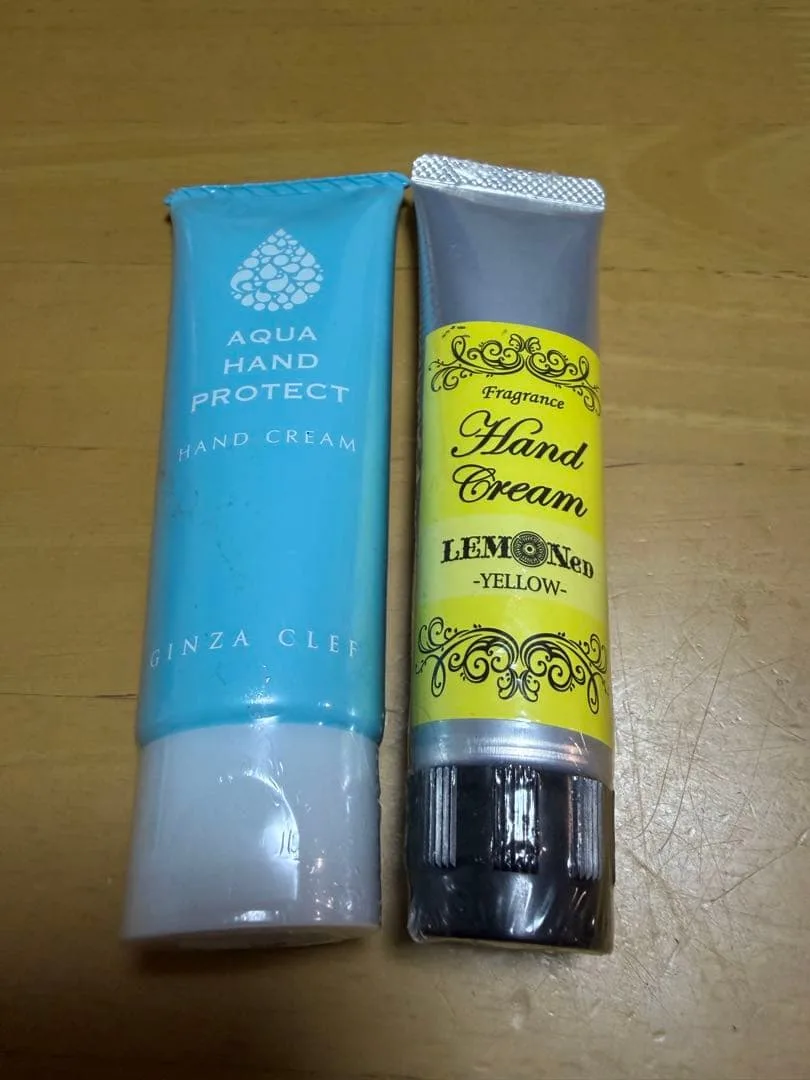 ハンドクリーム 2本セット アクアハンドプロテクト レモネード