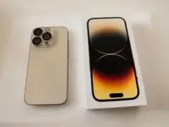 iPhone 14 Pro 256GB ゴールド SIMフリー 箱あり