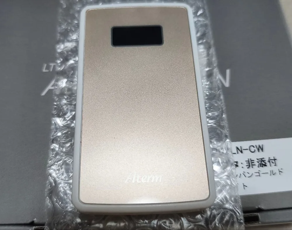 NEC Aterm PA-MP02LN-CW モバイルルーター 本体