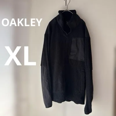 y2k 90s OAKLEY オークリー ボアジャケット ブラック XL 中古