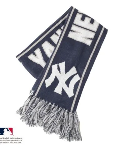 【MLB】 ニューヨークヤンキース マフラー ネイビー