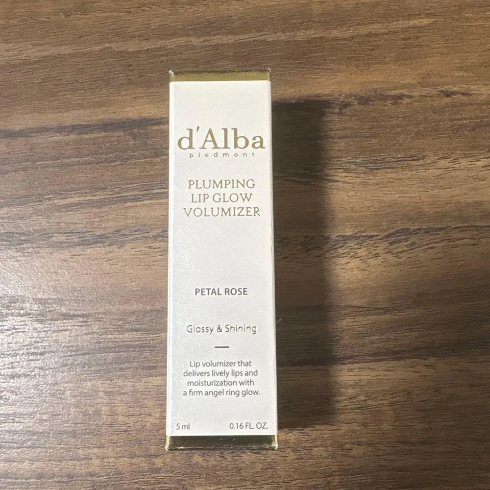d'Alba プランピングリップグロウ ペタルローズ