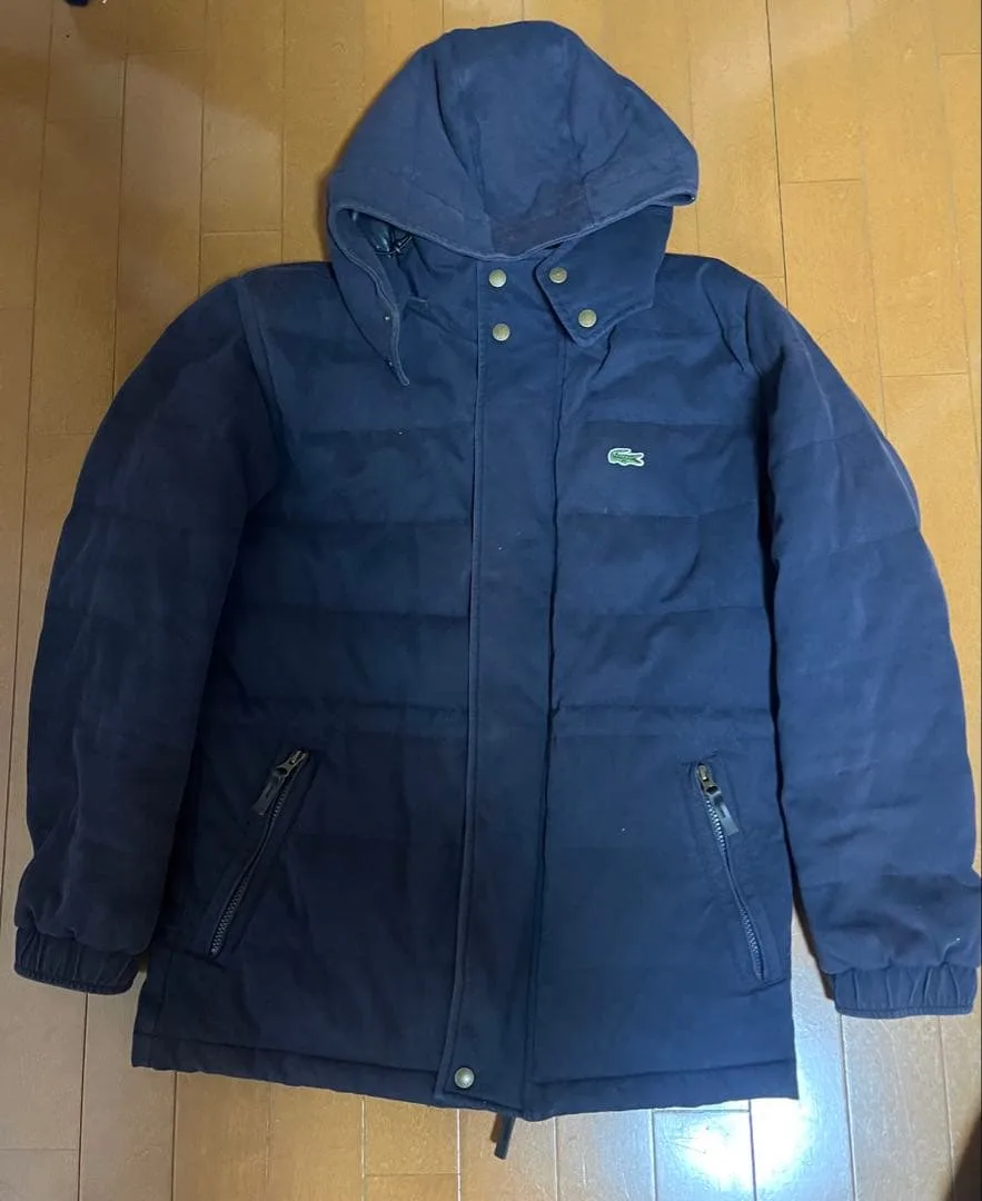 LACOSTE ラコステ ダウンジャケット ネイビー BH320EL
