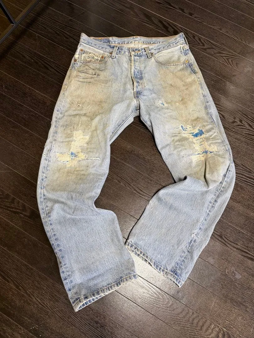 80s ビンテージ Levi's リーバイス 501 リペア済み