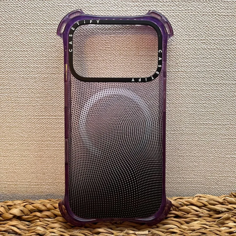 CASETiFY iPhone17proケース MagSafe対応 パープル