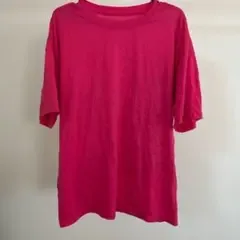 SHEIN XS ピンク 半袖 Tシャツ バックプリント トップス カラフル