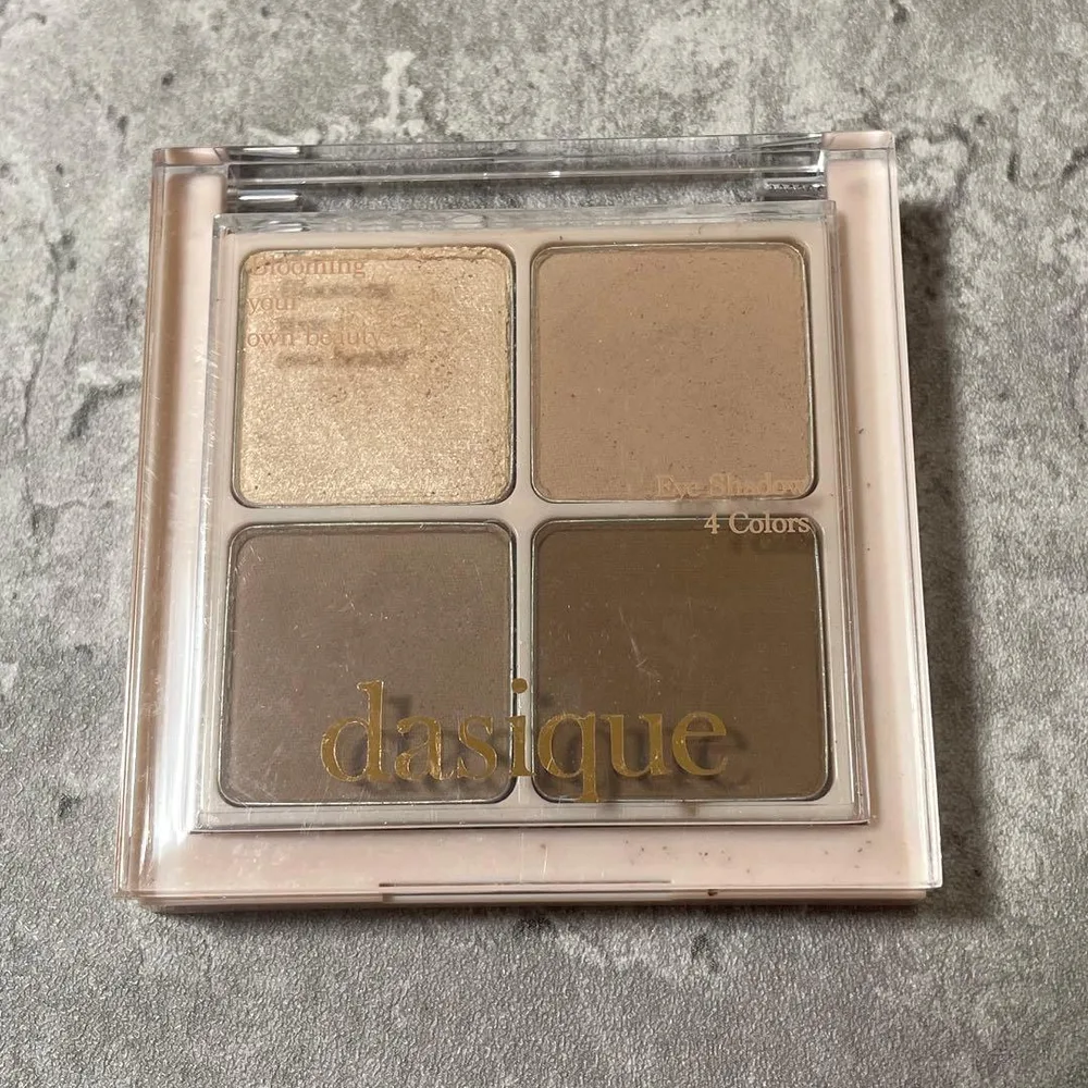 dasique ソフトフィットアイシャドウパレット#03 ソフトトーブ