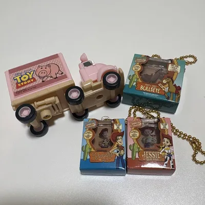 トイ・ストーリー ミニチュアパッケージコレクション 3種+ハムのトラック
