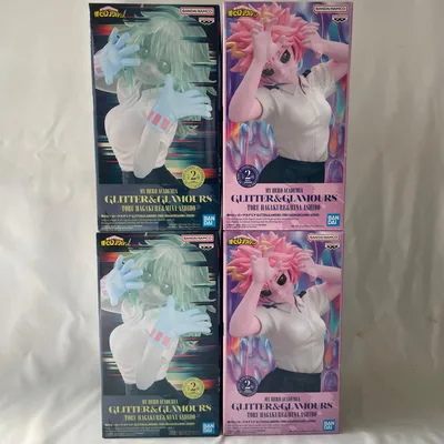 僕のヒーローアカデミア GLITTER&GLAMOURS 葉隠透 芦戸三奈 4個