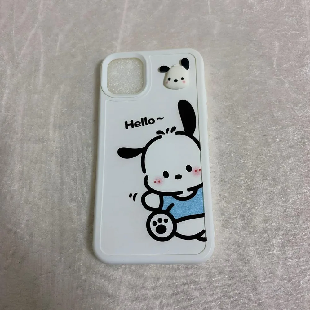 ポチャッコ iPhone用ケース ホワイト