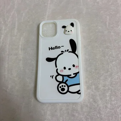 ポチャッコ iPhone用ケース ホワイト