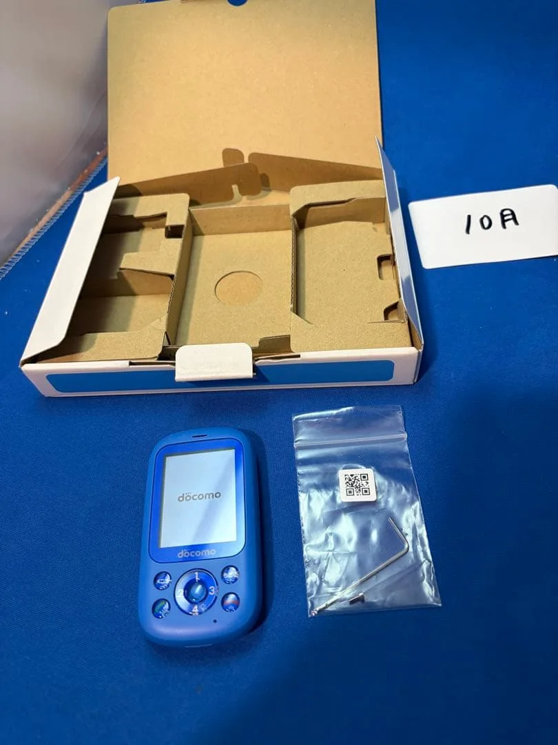 docomo キッズケータイ SH-03M ブルー