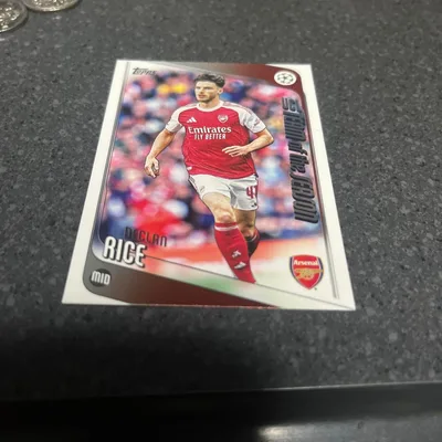 Topps Chrome Soccer デクラン・ライス ベースカード